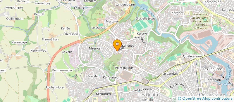 localisation de l'entreprise MONSIEUR MICHEL HERRERA à BREST