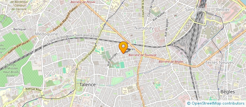 localisation de l'entreprise MONSIEUR MICHEL HERRERIA à TALENCE