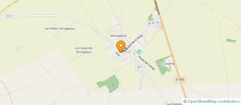 localisation de l'entreprise MONSIEUR MICHEL HERTER à VINEUIL
