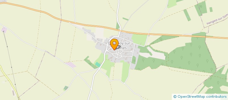 localisation de l'entreprise MONSIEUR MICHEL HESPEL  QUESNOY-SUR-AIRAINES