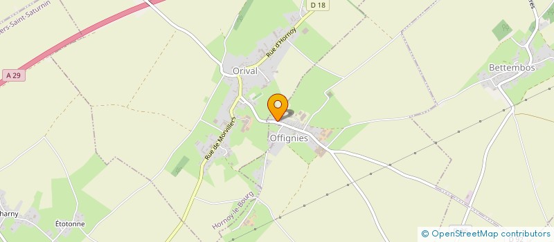 localisation de l'entreprise MONSIEUR MICHEL HIBON  OFFIGNIES