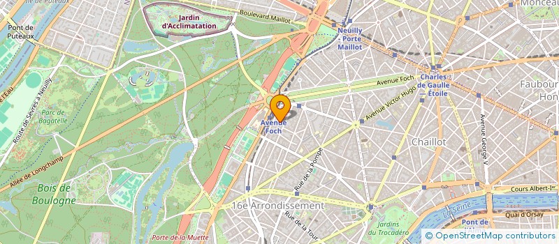 localisation de l'entreprise MONSIEUR MICHEL HOCHARD  PARIS