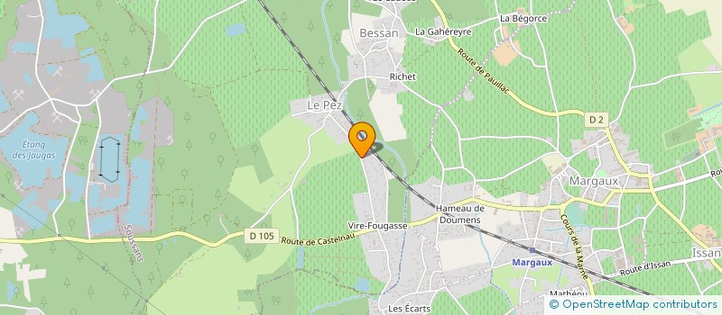 localisation de l'entreprise MONSIEUR MICHEL HOFFMANN  SOUSSANS