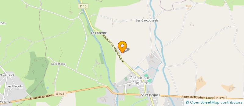 localisation de l'entreprise MONSIEUR MICHEL HOFFMANN  GARNAT-SUR-ENGIEVRE