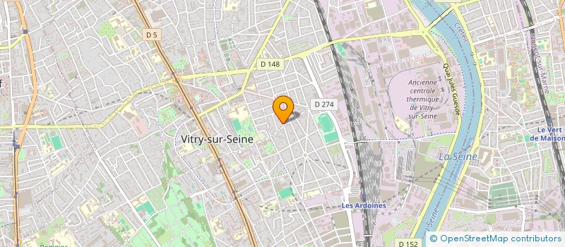 localisation de l'entreprise MONSIEUR MICHEL HOGNON  VITRY-SUR-SEINE