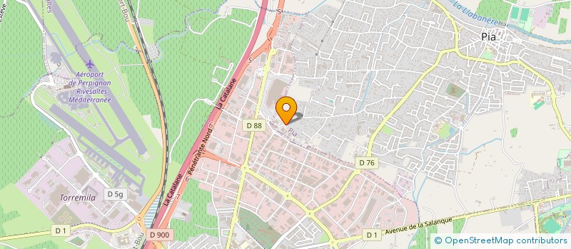 localisation de l'entreprise MONSIEUR MICHEL HOSPICE  PIA