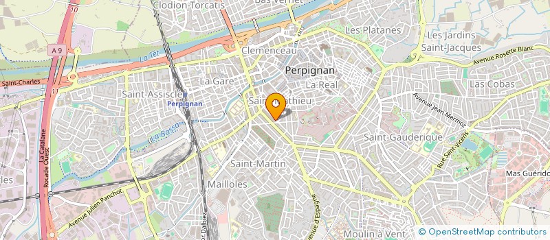 localisation de l'entreprise MONSIEUR MICHEL HOSTALLIER  PERPIGNAN