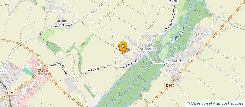 localisation de l'entreprise MONSIEUR MICHEL HOUSSINEAU à COURCELLES