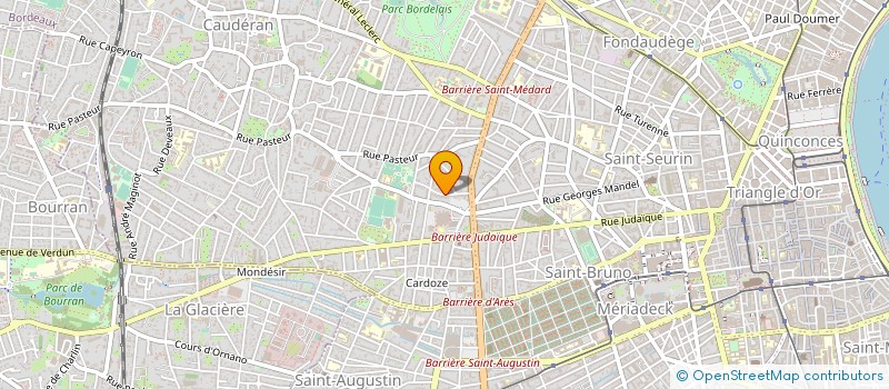 localisation de l'entreprise MONSIEUR MICHEL HOUZELOT  BORDEAUX