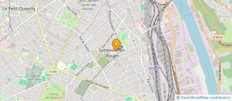 localisation de l'entreprise MONSIEUR MICHEL HUBERT à SOTTEVILLE-LES-ROUEN