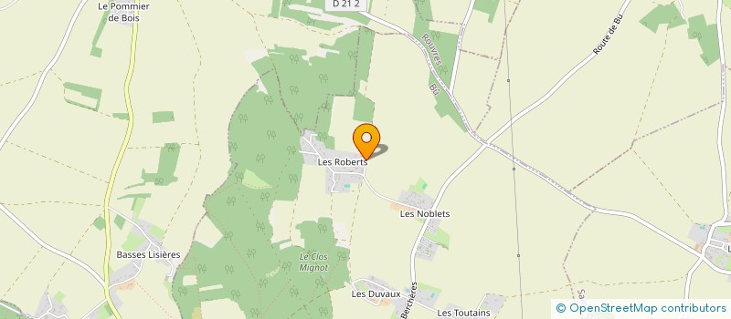 localisation de l'entreprise MONSIEUR MICHEL HUET à BU