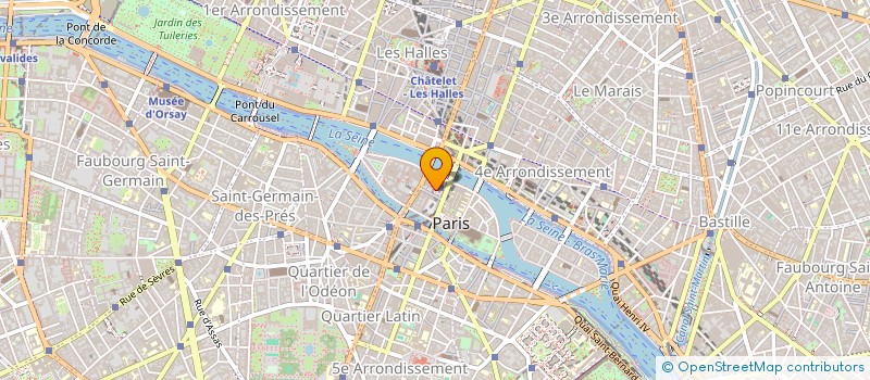 localisation de l'entreprise MONSIEUR MICHEL HUGOT  PARIS