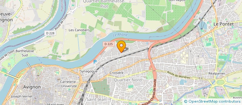 localisation de l'entreprise MONSIEUR MICHEL HUMBERT  AVIGNON