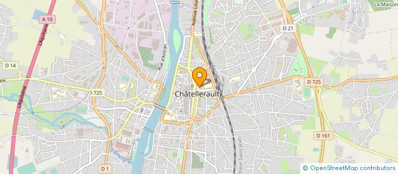 localisation de l'entreprise MONSIEUR MICHEL HUMBERT à CHATELLERAULT