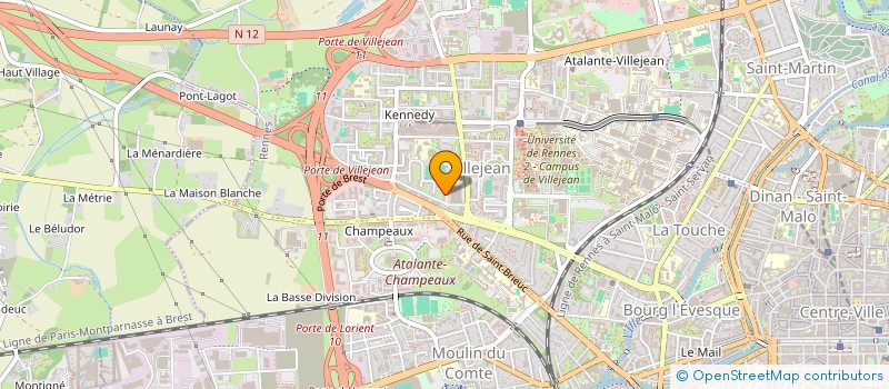 localisation de l'entreprise MONSIEUR MICHEL HUREL à RENNES