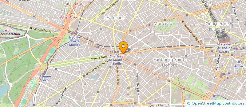 localisation de l'entreprise MONSIEUR MICHEL HUSSEIN  PARIS