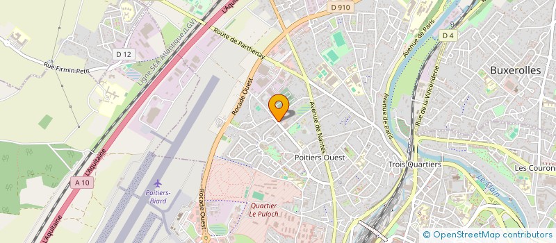localisation de l'entreprise MONSIEUR MICHEL HUYGHE à POITIERS