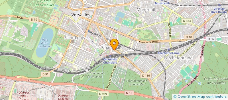 localisation de l'entreprise MONSIEUR MICHEL ILLOUZ à VERSAILLES