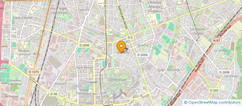 localisation de l'entreprise MONSIEUR MICHEL IMBERT à GRENOBLE