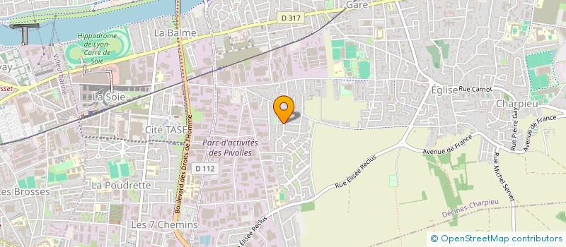 localisation de l'entreprise MONSIEUR MICHEL INDIVISION MINCHELLA  DECINES-CHARPIEU