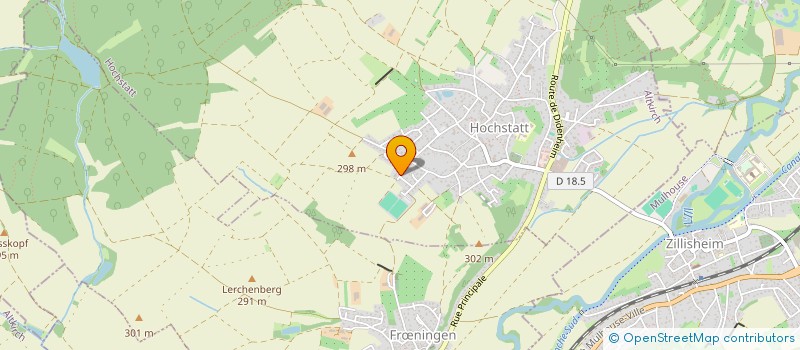 localisation de l'entreprise MONSIEUR MICHEL INTERING  HOCHSTATT