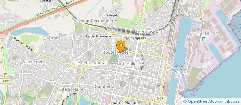 localisation de l'entreprise MONSIEUR MICHEL IORDANOV à SAINT-NAZAIRE