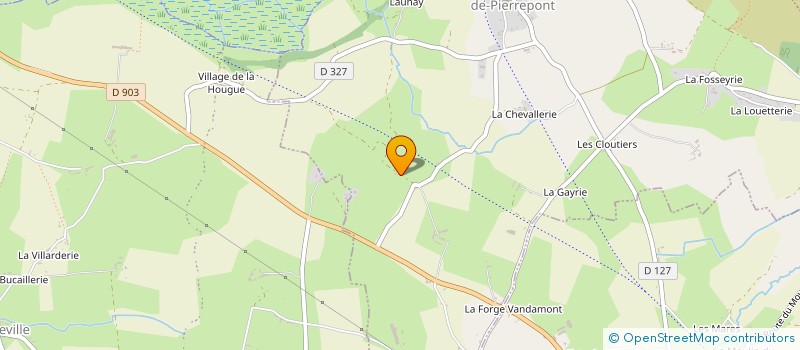 localisation de l'entreprise MONSIEUR MICHEL ISABETH  SAINT-NICOLAS-DE-PIERREPONT