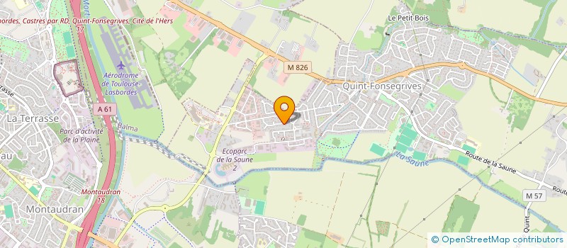 localisation de l'entreprise MONSIEUR MICHEL ISOARDI  QUINT-FONSEGRIVES