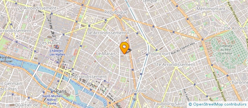 localisation de l'entreprise MONSIEUR MICHEL ITTY  PARIS