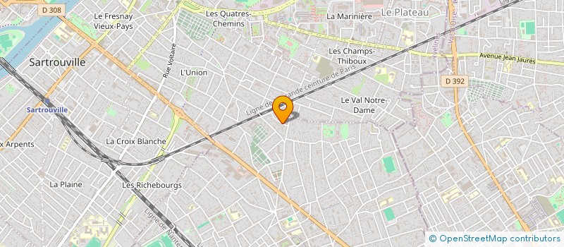 localisation de l'entreprise MONSIEUR MICHEL IUSO à HOUILLES