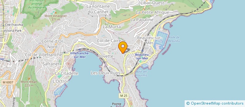localisation de l'entreprise MONSIEUR MICHEL IVALDI à BEAULIEU-SUR-MER
