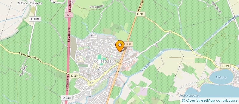 localisation de l'entreprise MONSIEUR MICHEL IZQUERDO  POLLESTRES