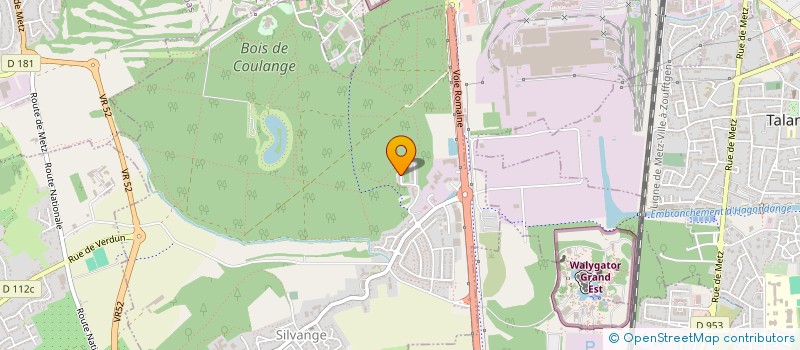 localisation de l'entreprise MONSIEUR MICHEL JACOB  MARANGE-SILVANGE