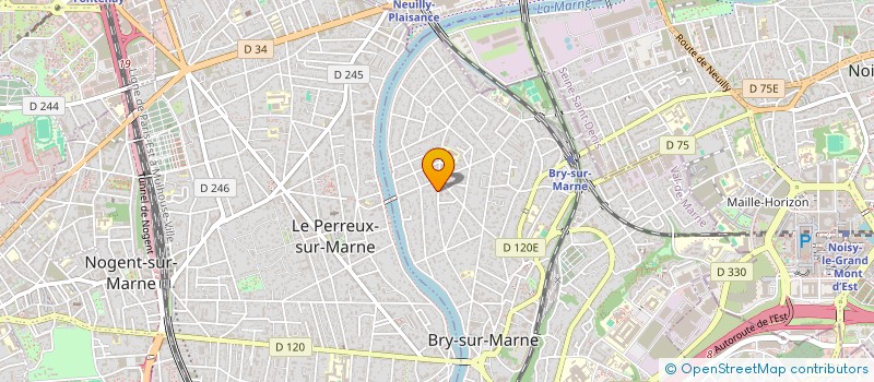 localisation de l'entreprise MONSIEUR MICHEL JACOTEY à BRY-SUR-MARNE