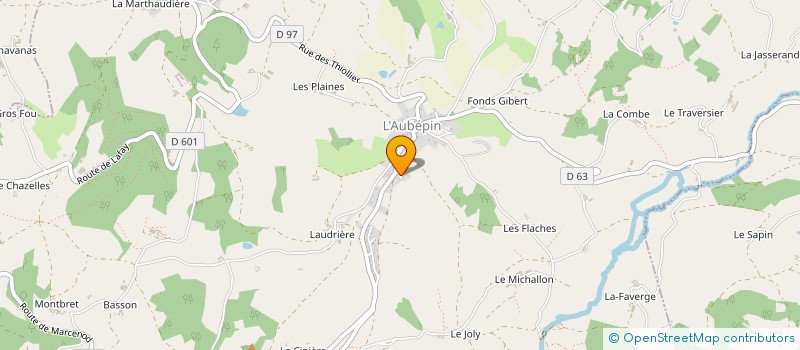 localisation de l'entreprise MONSIEUR MICHEL JACOUD  COISE