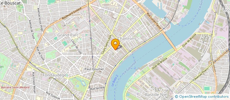 localisation de l'entreprise MONSIEUR MICHEL JACQUES  BORDEAUX