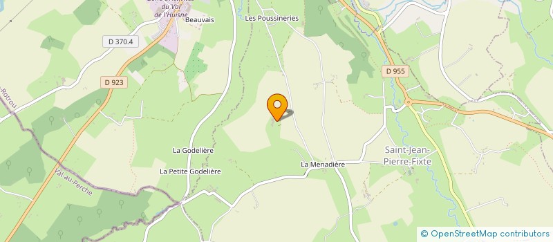 localisation de l'entreprise MONSIEUR MICHEL JACQUET  SAINT-JEAN-PIERRE-FIXTE