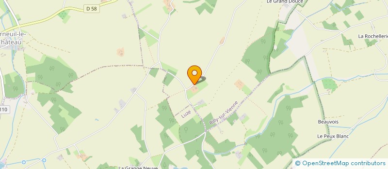 localisation de l'entreprise MONSIEUR MICHEL JAHAN  RILLY-SUR-VIENNE