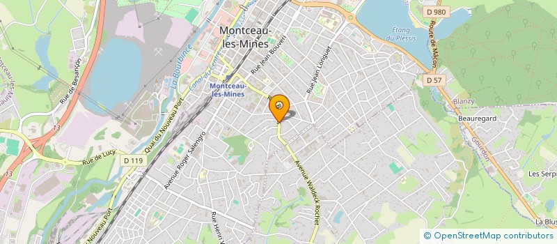 localisation de l'entreprise MONSIEUR MICHEL JAILLET à MONTCEAU-LES-MINES