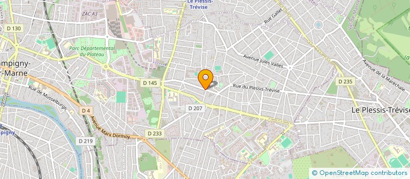 localisation de l'entreprise MONSIEUR MICHEL JAILLET  CHAMPIGNY-SUR-MARNE