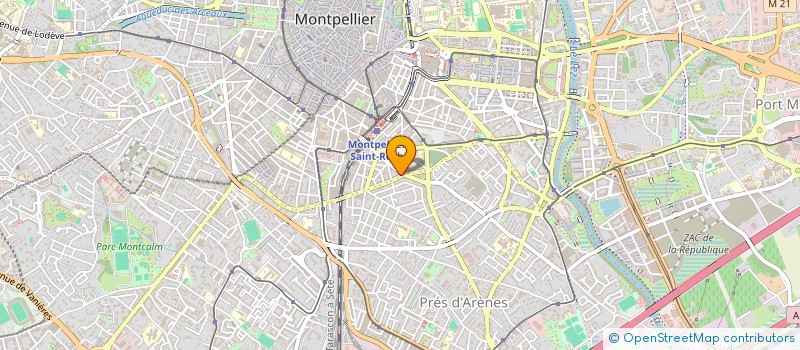 localisation de l'entreprise MONSIEUR MICHEL JALBY à MONTPELLIER