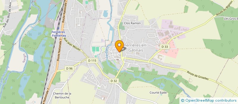 localisation de l'entreprise MONSIEUR MICHEL JALENQUES à FERRIERES-EN-GATINAIS
