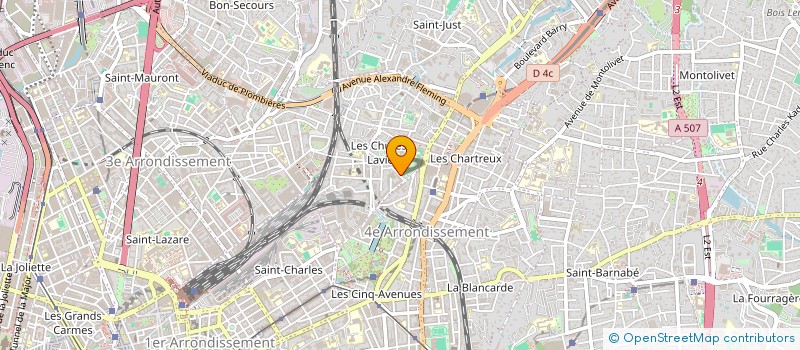 localisation de l'entreprise MONSIEUR MICHEL JALONG à MARSEILLE
