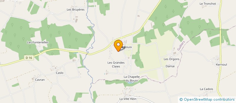 localisation de l'entreprise MONSIEUR MICHEL JAN à GUILLIERS