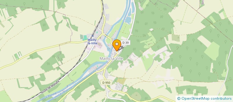 localisation de l'entreprise MONSIEUR MICHEL JAQUET à MAILLY-LA-VILLE