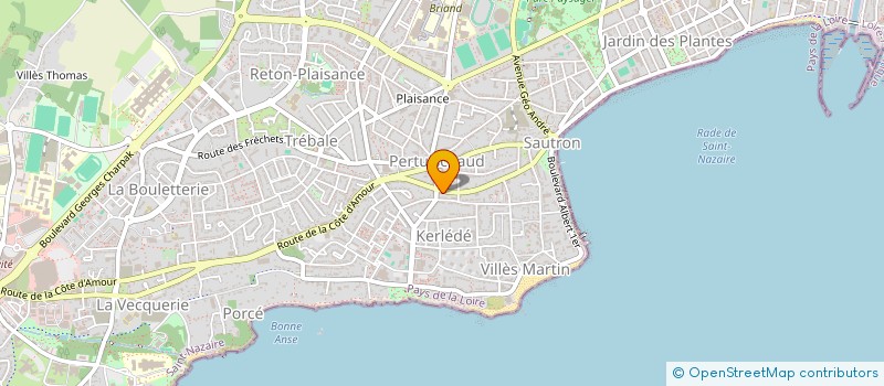 localisation de l'entreprise MONSIEUR MICHEL JARNO  SAINT-NAZAIRE