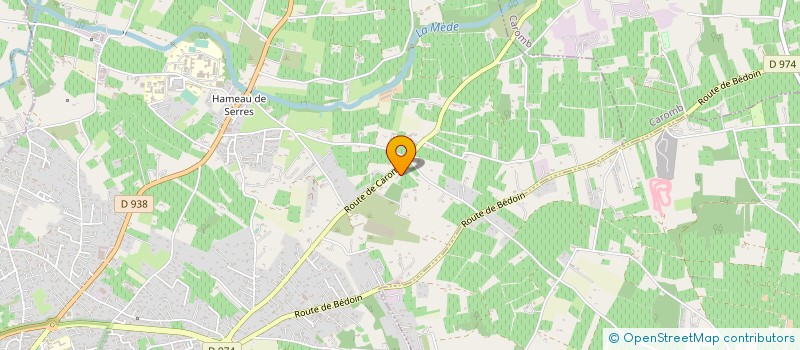 localisation de l'entreprise MONSIEUR MICHEL JAUME  CARPENTRAS