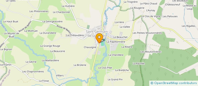 localisation de l'entreprise MONSIEUR MICHEL JAUSSAUD à BELLEME