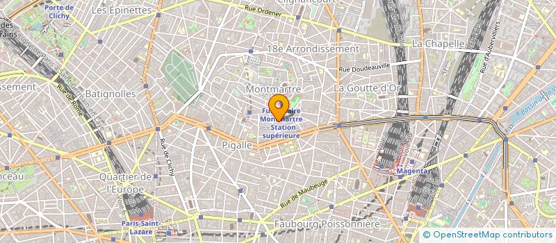 localisation de l'entreprise MONSIEUR MICHEL JAY  PARIS