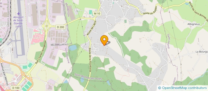 localisation de l'entreprise MONSIEUR MICHEL JAY  SAINT-BONNET-LES-OULES